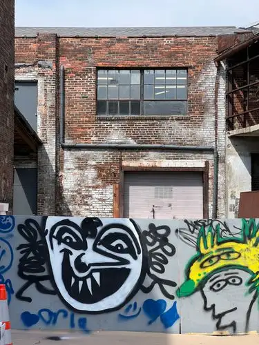 Urban canvas meets industrial charm.